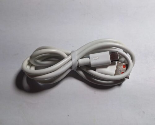 Cabo USB tipo C branco - Imagem 3