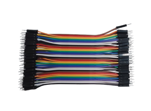 Jumper macho-macho 10 cm 40 cabos várias cores