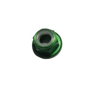 Porca M5 verde para motor de drone racing