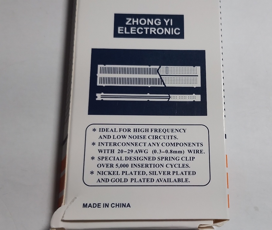 Protoboard 830 Furos para Montagem de Circuitos Eletrônicos - Imagem 5