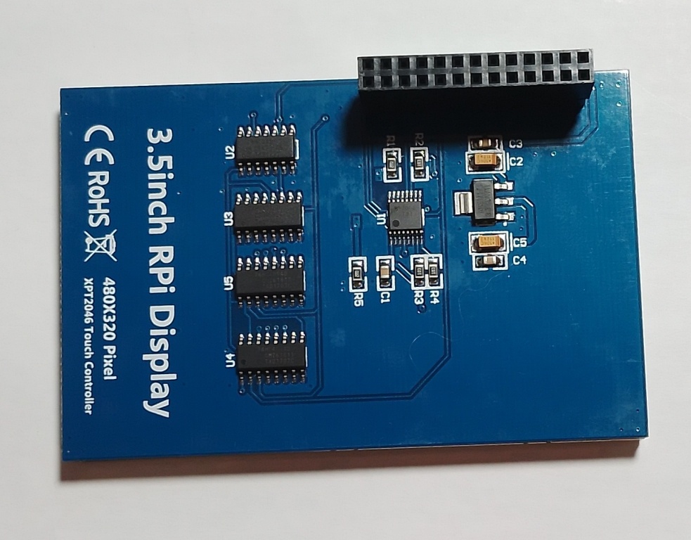 Tela 3,5 polegadas sem HDMI para Raspberry - Imagem 4