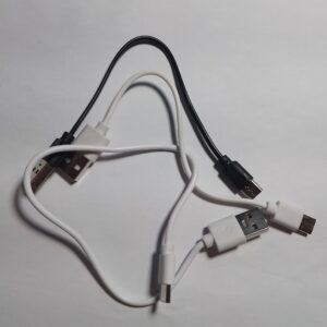Cabo curto USB C sortidos para carregamento