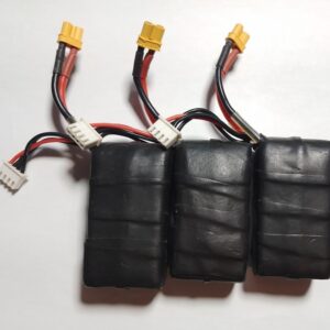 Kit 3 baterias Tattu 850 mAh 75C 3S