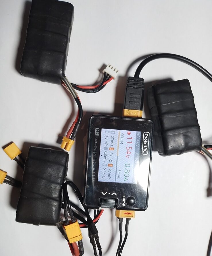 Kit 3 baterias Tattu 850 mAh 75C 3S - Imagem 2