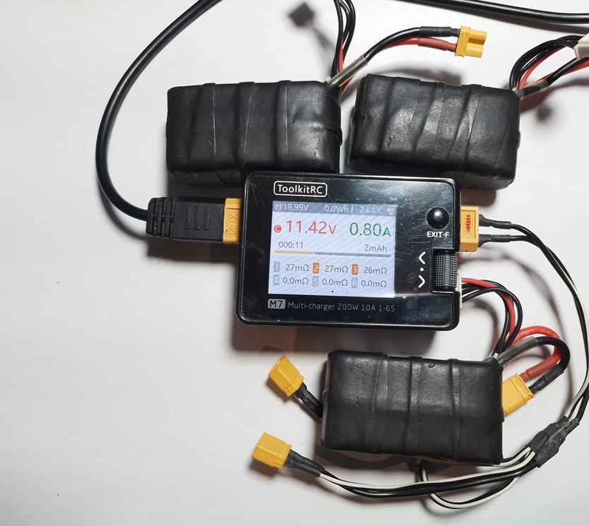 Kit 3 baterias Tattu 850 mAh 75C 3S - Imagem 5