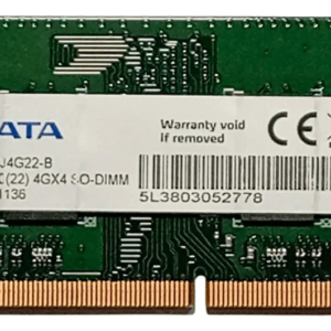 Memória Ram Adata Notebook 4 GB DDR4 3200 1RX8